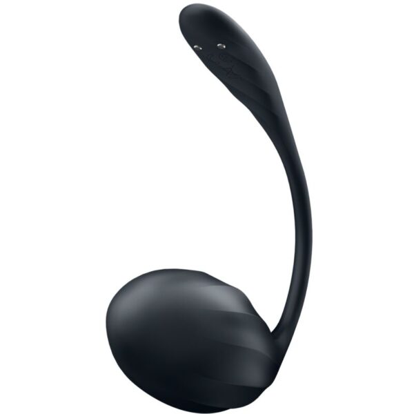 SATISFYER - RIBBED PETAL ESTIMULADOR PUNTO G CONTROL REMOTO NEGRO APP GRATUITA - Imagen 2
