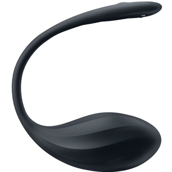 SATISFYER - RIBBED PETAL ESTIMULADOR PUNTO G CONTROL REMOTO NEGRO APP GRATUITA - Imagen 4