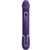 PRETTY LOVE - KAMPAS VIBRADOR RABBIT 3 EN 1 MULTIFUNCIÓN CON LENGUA VIOLETA - Imagen 3
