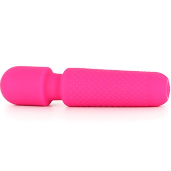 ARMONY - YOUR MAGIC MASAJEADOR  VIBRADOR RECARGABLE 10 VIBRACIONES SILICONA ROSA - Imagen 4