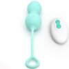 ARMONY - BLOSSOMS PESAS VAGINALES VIBRADOR CONTROL REMOTO 10 VIBRACIONES VERDE - Imagen 3