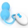 ARMONY - BLOSSOMS PESAS VAGINALES VIBRADOR CONTROL REMOTO 10 VIBRACIONES AZUL - Imagen 4