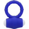 ARMONY - POWER O ANILLO VIBRADOR SILICONA AZUL - Imagen 3