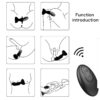 ARMONY - EXTREME A BLOOM ROSA VIBRADOR  PLUG ANAL CONTROL REMOTO NEGRO - Imagen 5