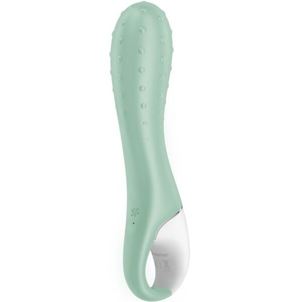 SATISFYER - AIR PUMP VIBRADOR 3 INFLABLE PUNTO G MENTA - Imagen 2