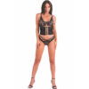 LIVCO CORSETTI FASHION - CINEX ATLANTIN LC 90704 SET TRES PIEZAS NEGRO S/M - Imagen 2