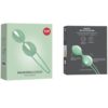 FUN FACTORY - SMARTBALLS DUO BOLAS PELVICAS BLANCO / VERDE PISTACHO - Imagen 3