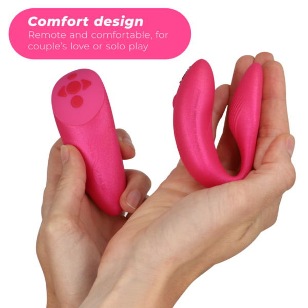 WE-VIBE - CHORUS VIBRADOR PAREJAS CON CONTROL SQUEEZE ROSA - Imagen 3