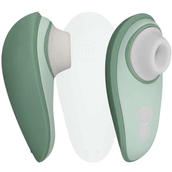 WOMANIZER - LIBERTY 2 ESTIMULADOR  SUCCIONADOR CLITORIS VERDE CLARO - Imagen 2
