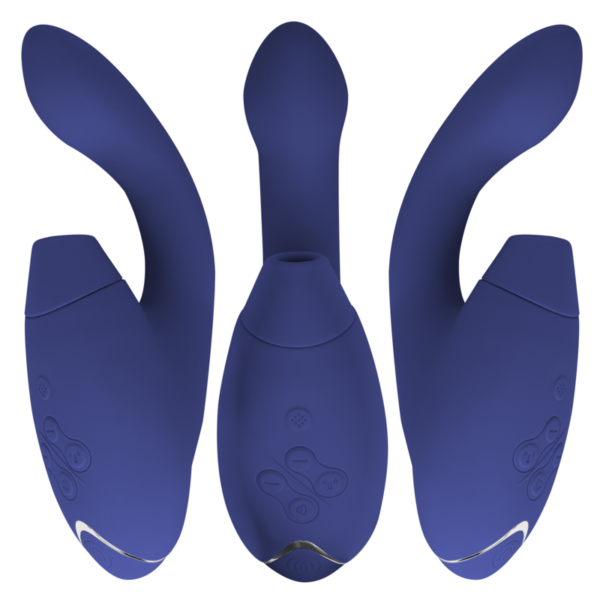 WOMANIZER - DUO 2 ESTIMULADOR AZUL - Imagen 2