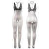 SUBBLIME - 951993 BODYSTOCKING CROTCHLESS DE REJILLA TRANSPARENTE NEGRO TALLA ÚNICA - Imagen 3