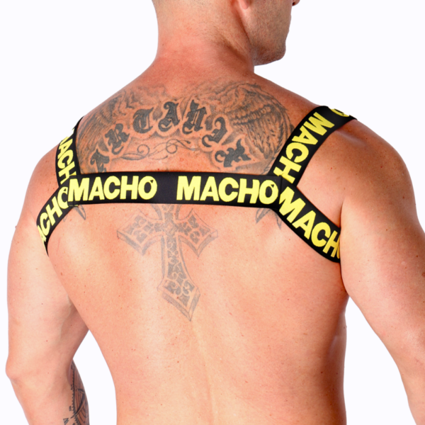 MACHO - ARNÉS DOBLE AMARILLO - Imagen 3