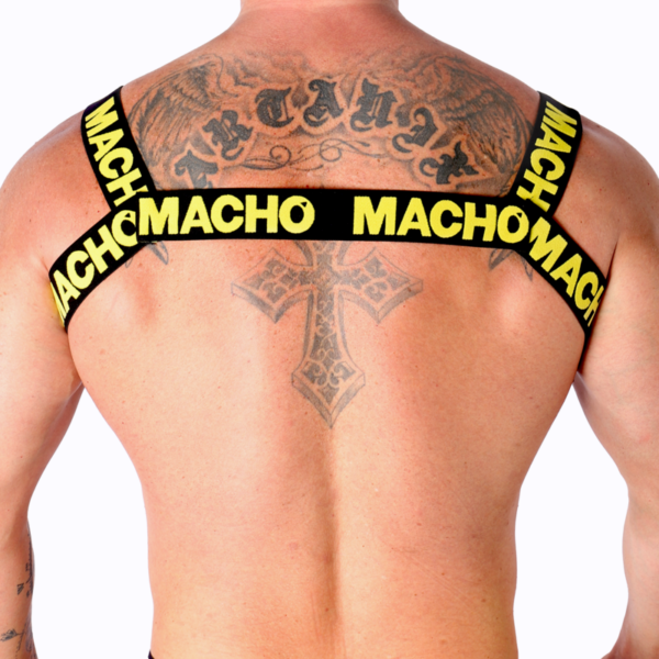 MACHO - ARNÉS DOBLE AMARILLO - Imagen 4