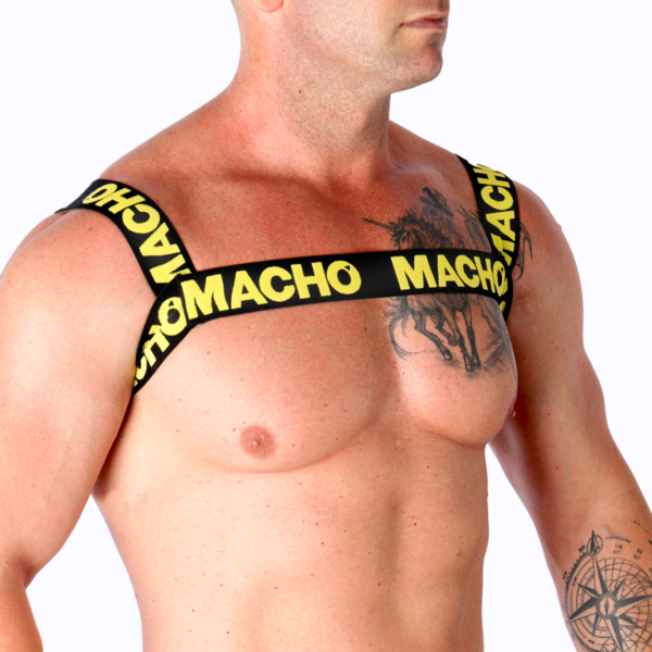 MACHO - ARNÉS DOBLE AMARILLO - Imagen 2