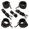 CALEXOTICS - NOCTURNAL RESTRICCIONES DE CAMA CUERO AJUSTABLE NEGRO - Imagen 2