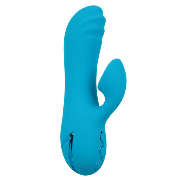 CALEXOTICS - SUNSET BEACH SEDUCER VIBRADOR Y ESTIMULADOR 10 FUNCIONES AZUL - Imagen 2