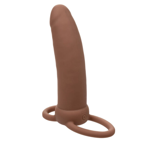 CALEXOTICS - MAXX DOBLE PENETRADOR GRUESO 10 VIBRACIONES MULATO - Imagen 2
