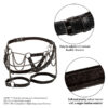 CALEXOTICS - EUPHORIA ARNÉS DE MUSLO CON CADENAS PREMIUM - Imagen 3