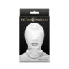 NS NOVELTIES - FETISH  FASHION PASAMONTAÑAS APERTURA DE BOCA NYLON BLANCO - Imagen 2