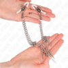 KINK - PINZAS PARA PEZONES CON CADENA DE PÚAS 30 CM - Imagen 3