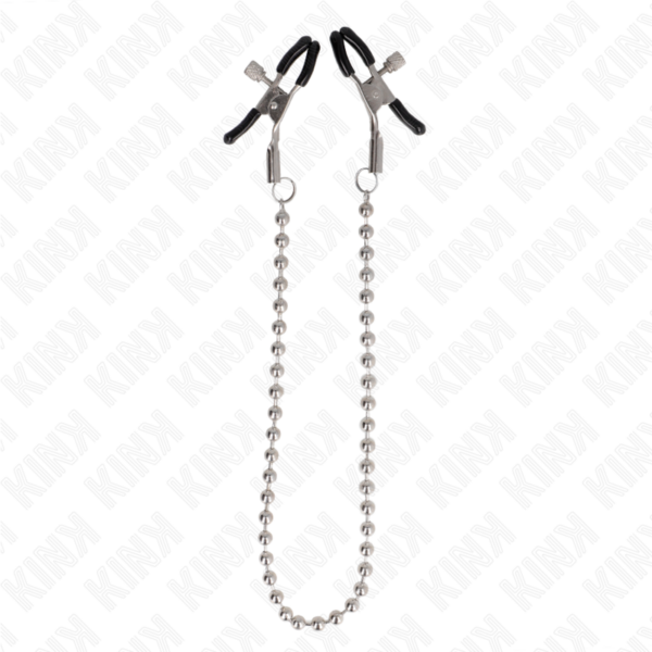 KINK - PINZAS PARA PEZONES CON CADENA DE BOLAS 30 CM - Imagen 2