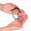 KINK - PINZAS PARA PEZONES CON TRIPLE CADENA PLATEADO 20/23/28 CM - Imagen 3