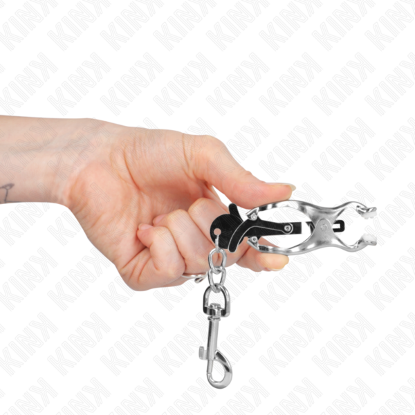 KINK - PINZAS PARA PEZONES ESTILO JAPONÉS CON GANCHOS - Imagen 4