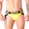 MACHO - MX25A JOCK AMARILLO LYCRA S