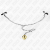 KINK - PINZAS PARA PEZONES CON CAMPANA DORADO Y CADENA 30 CM - Imagen 3