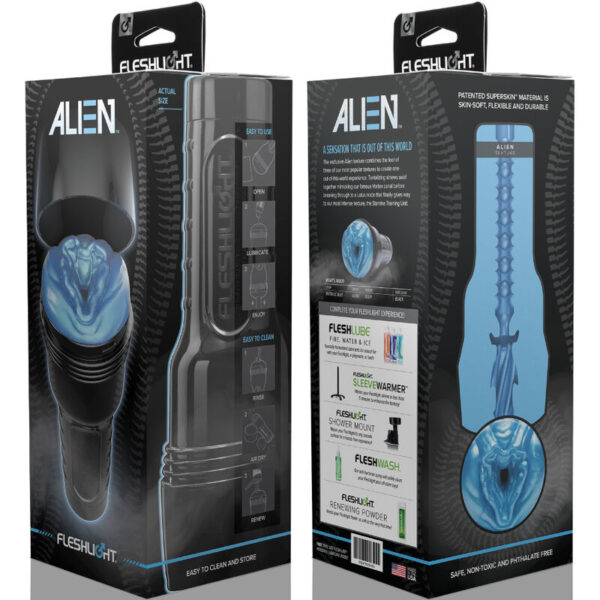 FLESHLIGHT - ALIEN FREAKS MASTURBADOR VAGINA - Imagen 5