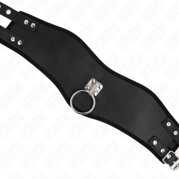 KINK - COLLAR CON CORREA 65 CM ANCHO NEGRO AJUSTABLE 40-55 CM X 10 CM - Imagen 5