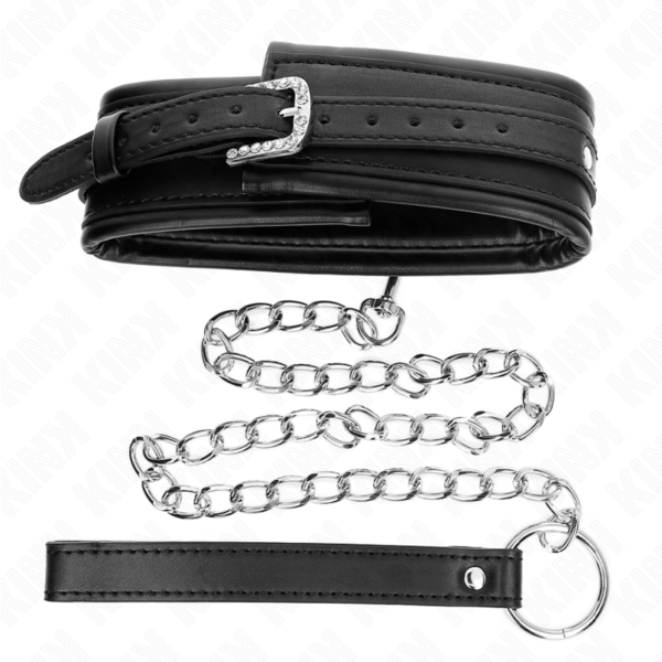 KINK - COLLAR CON CORREA 65 CM HEBILLA BRILLANTE 48.5 CM X 5.3 CM - Imagen 5