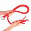 KINK - LÁTIGO DE SERPIENTE CON ANILLO DE MANO ROJO 65 CM - Imagen 4