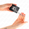 KINK - MUÑEQUERAS CON CIERRE CANDADO NEGRO AJUSTABLE 16-23 CM X 5.5 CM - Imagen 3