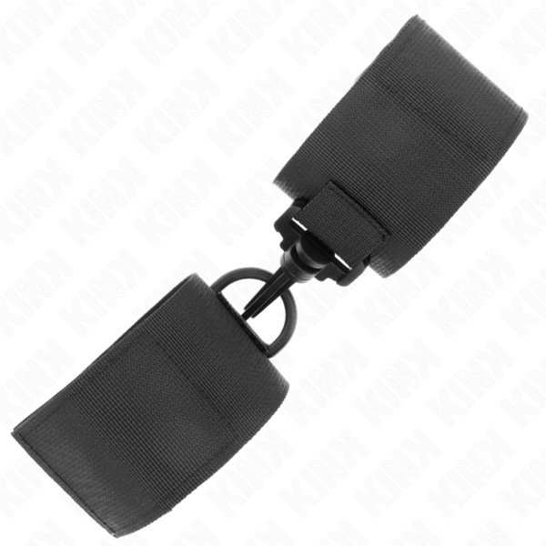 KINK - MUÑEQUERAS NYLON NEGRO - Imagen 2