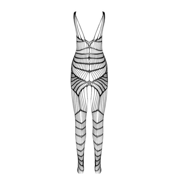 PASSION - BS 102 BODYSTOCKING BLANCO TALLA ÚNICA - Imagen 3