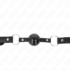 KINK - MORDAZA DE BOLA 4 CM TPE NEGRO 60 x 2 CM - Imagen 3