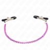 KINK - PINZAS PARA PEZONES CON CADENA VIOLETA 30 CM - Imagen 4