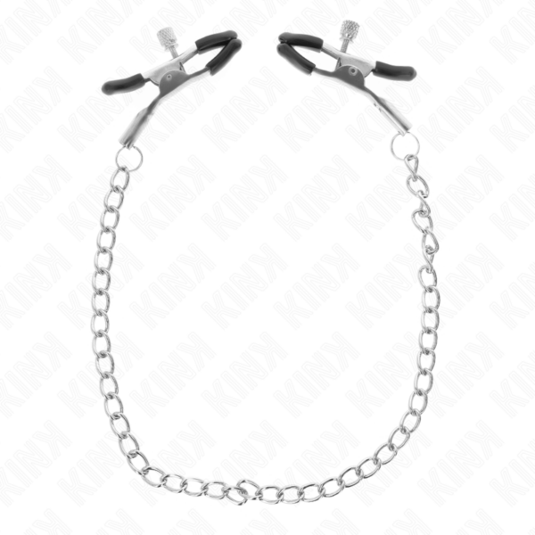 KINK - PINZAS PARA PEZONES CON CADENA FINA 30 CM