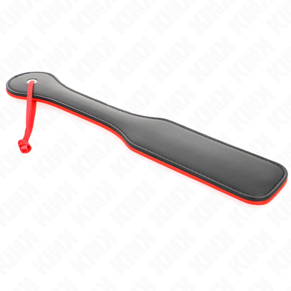 KINK - PALA DE DOS CARAS ROJO Y NEGRO 32 X 6 CM - Imagen 2