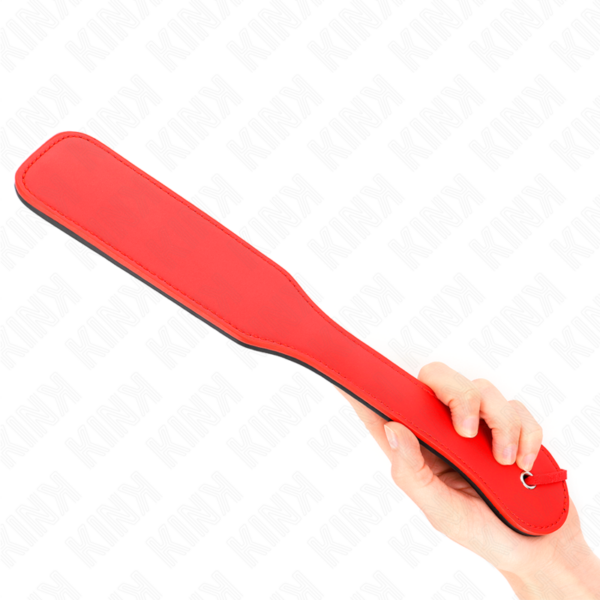 KINK - PALA DE DOS CARAS ROJO Y NEGRO 32 X 6 CM - Imagen 5