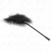 KINK - PLUMAS PARA COSQUILLAS NEGRO USADO PARA EL KIT BONDAGE 27 CM - Imagen 4