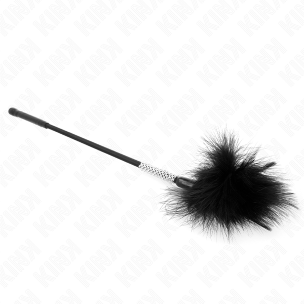 KINK - PLUMAS PARA COSQUILLAS CON MANGO DE DIAMANTES DE IMITACIÓN 50 CM - Imagen 2