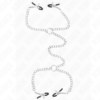 KINK - PINZAS PARA PEZONES DOBLE 32 CM CON CADENAS 14 CM