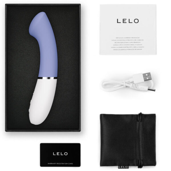 LELO -   GIGI™ 3 VIBRADOR PUNTO G AZUL - Imagen 2
