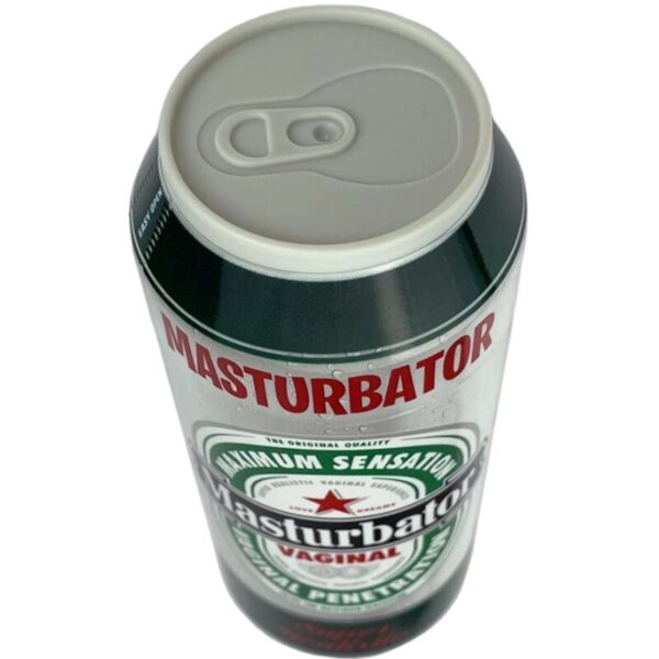 ALIVE - MASTURBADOR MASCULINO VAGINA LATA CERVEZA - Imagen 5