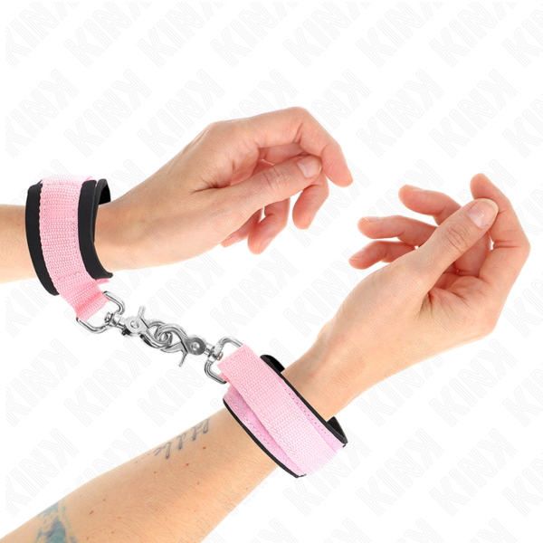 KINK - MUÑEQUERAS NEOPRENO AJUSTABLE ROSA AJUSTABLE 22-34 CM - Imagen 4