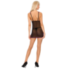 LIVCO CORSETTI FASHION - RAMLAH CF 90462 CAMISA + TANGA NEGRO L/XL - Imagen 4