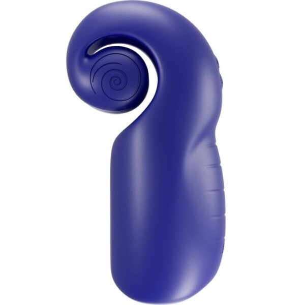 SNAIL VIBE - EVO FOR HIM MASTURBADOR MASCULINO SLIDE NROLL AZUL OSCURO - Imagen 2