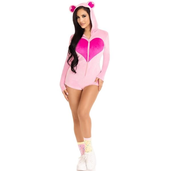 LEG AVENUE - BODY OSITO TERCIOPELO ROSA S - Imagen 5